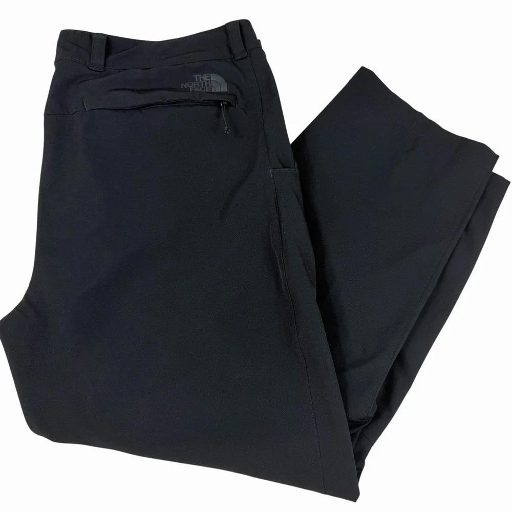 North Face Paramount Pants Mens 38x28.5 Black Stretch Lightweight Hiking Outdoor